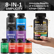 Magic Moss , Shilajit, and Cosmic  Collagen Super Blend Capsule