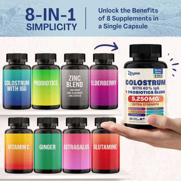 Bovine Boost Colostrum Probiotics Blend