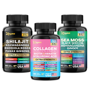 Magic Sea Moss, Shilajit, and Collagen Super Blend Capsule