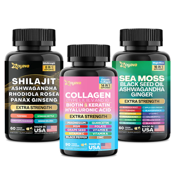 Magic Moss , Shilajit, and Cosmic  Collagen Super Blend Capsule