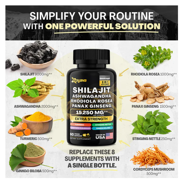 ShilaStrength Power Shilajit  Blend